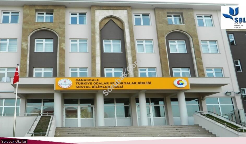Çanakkale Türkiye Odalar ve Borsalar Birliği Sosyal Bilimler Lisesi