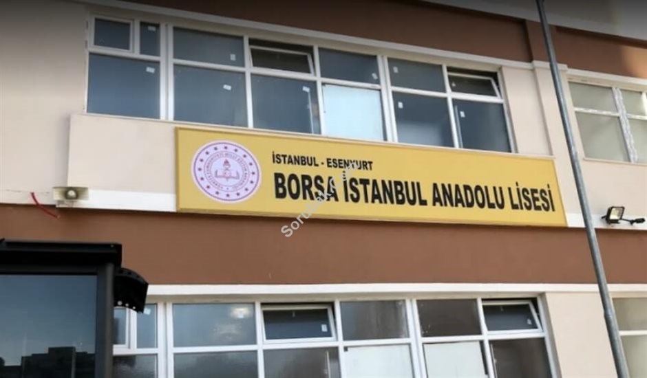 Borsa stanbul Anadolu Lisesi
