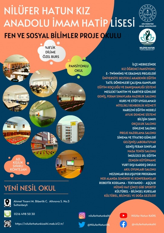 Nil�fer Hatun K�z Anadolu �mam Hatip Lisesi