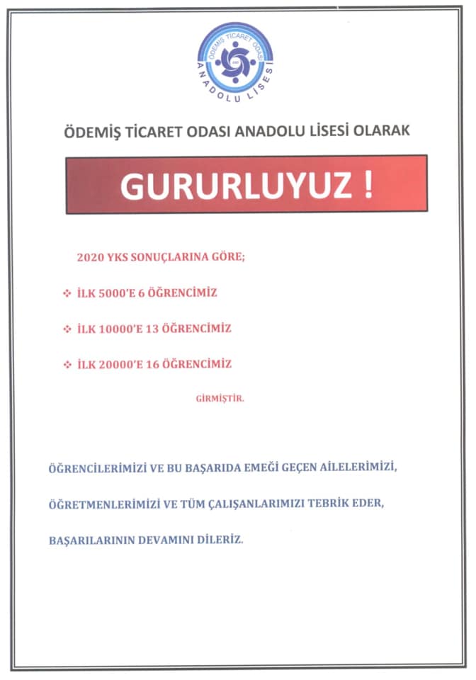 �demi� Ticaret Odas� Anadolu Lisesi