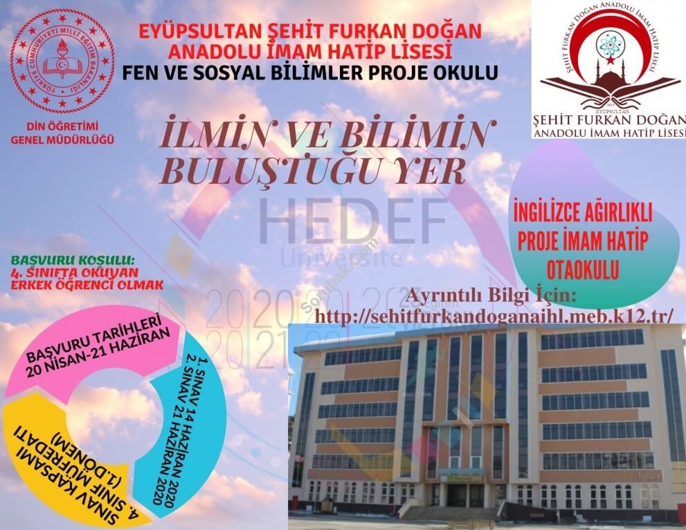  Ey�psultan �ehit Furkan Do�an Anadolu �mam Hatip Lisesi