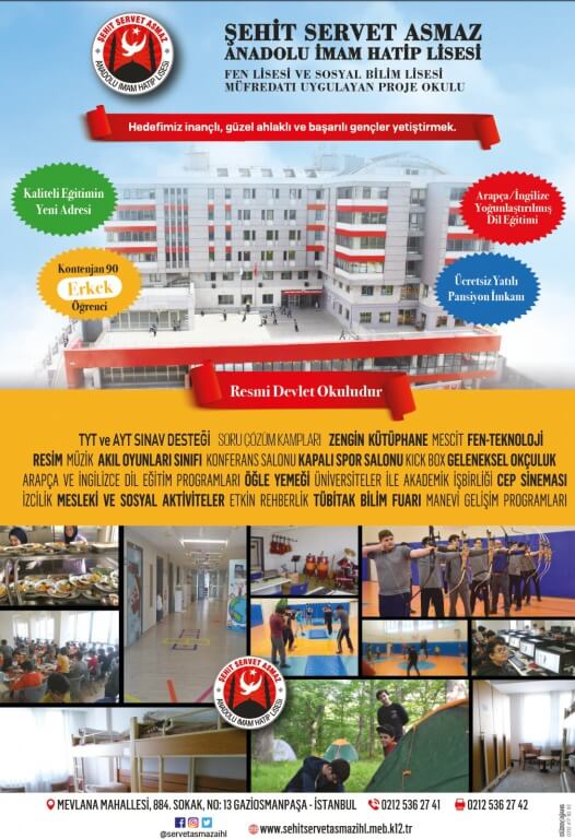 �ehit Servet Asmaz Anadolu �mam Hatip Lisesi