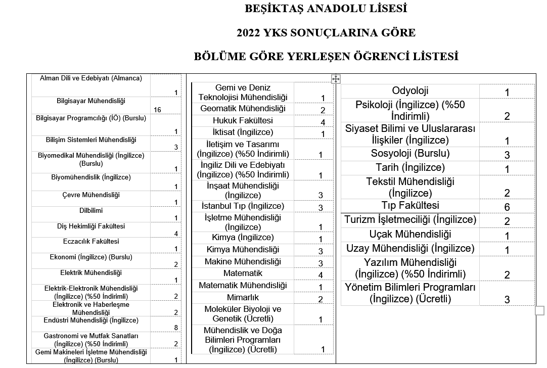 Beşiktaş Anadolu Lisesi