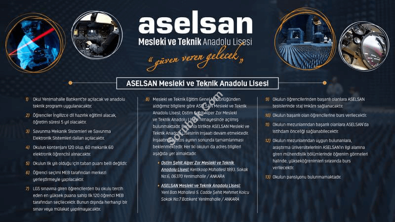 ASELSAN Mesleki ve Teknik Anadolu Lisesi