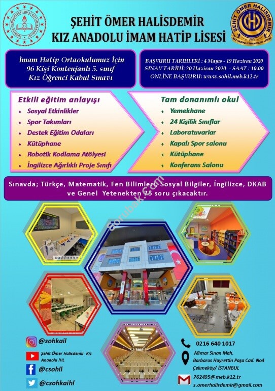 �ehit �mer Halisdemir K�z Anadolu �mam Hatip Lisesi