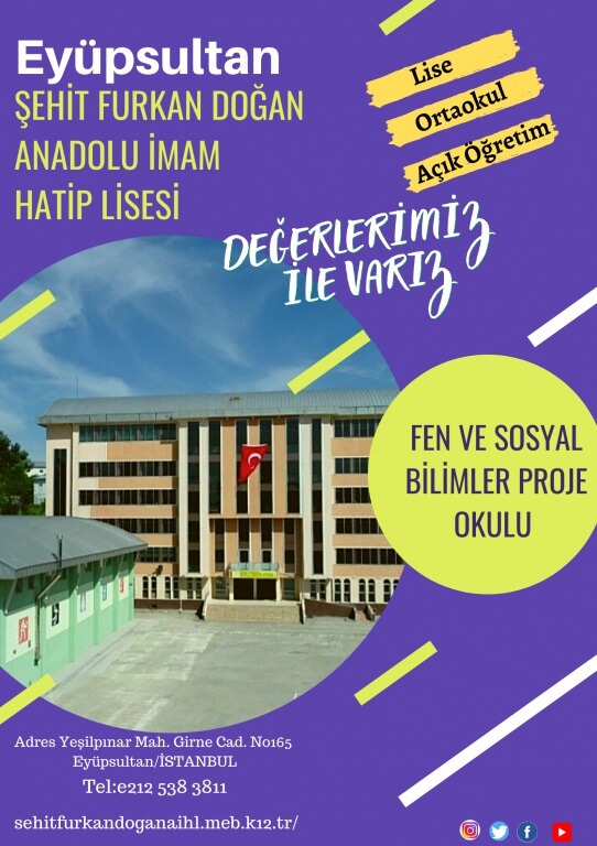  Ey�psultan �ehit Furkan Do�an Anadolu �mam Hatip Lisesi