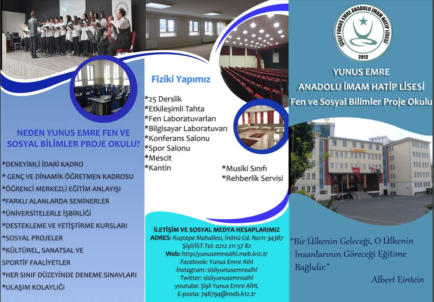 Yunus Emre Anadolu �mam Hatip Lisesi