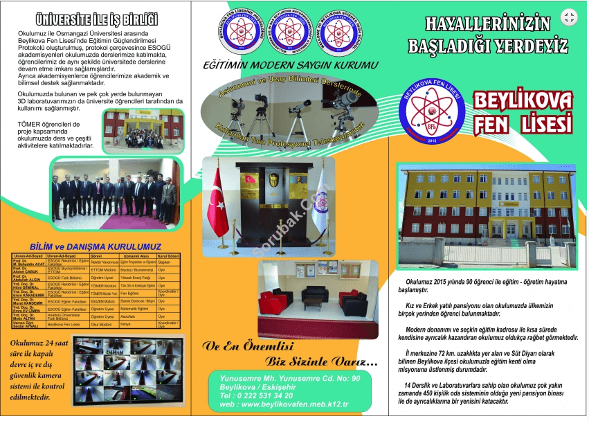Beylikova Fen Lisesi