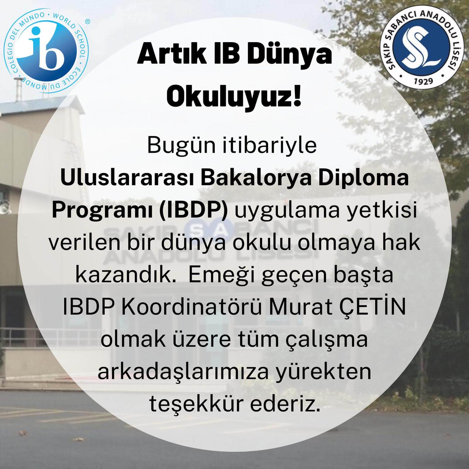 Beşiktaş Sakıp Sabancı Anadolu Lisesi