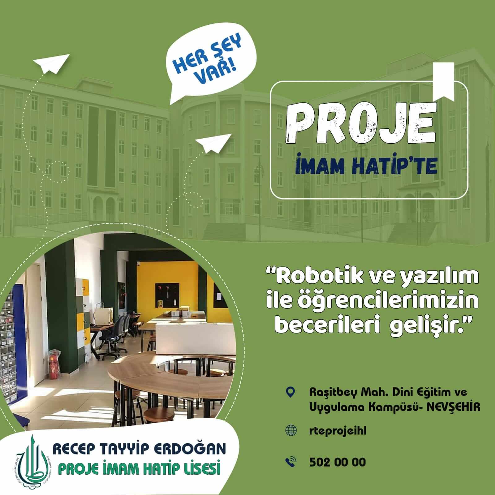 Nev�ehir Recep Tayyip Erdo�an Anadolu �mam Hatip Lisesi