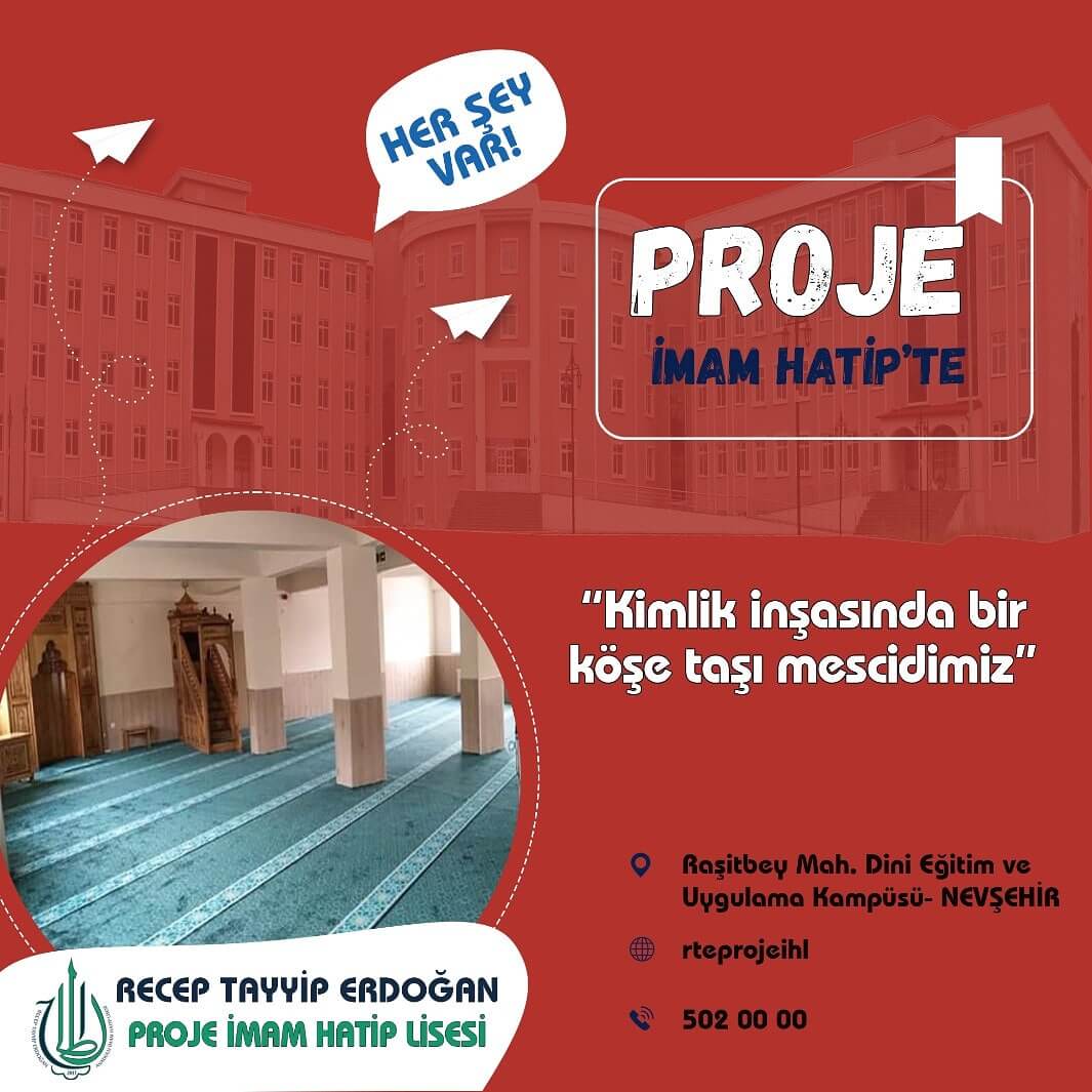 Nev�ehir Recep Tayyip Erdo�an Anadolu �mam Hatip Lisesi