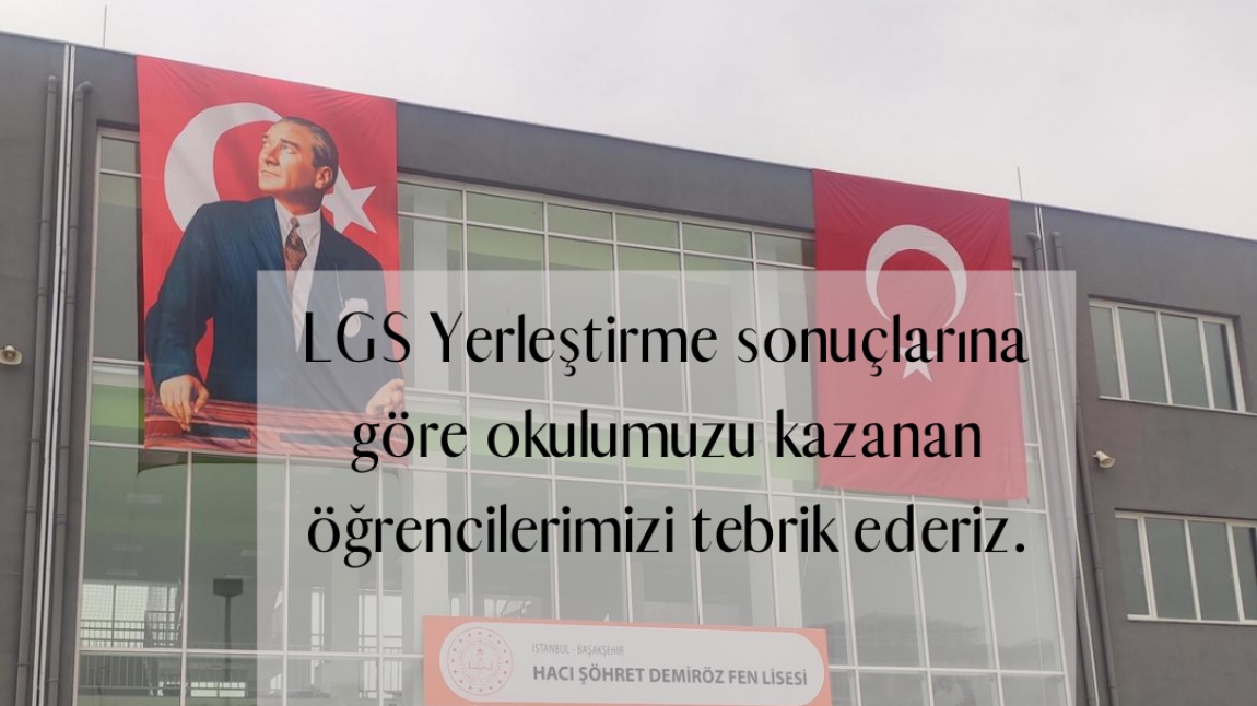 Hacı Şöhret Demiröz Fen Lisesi