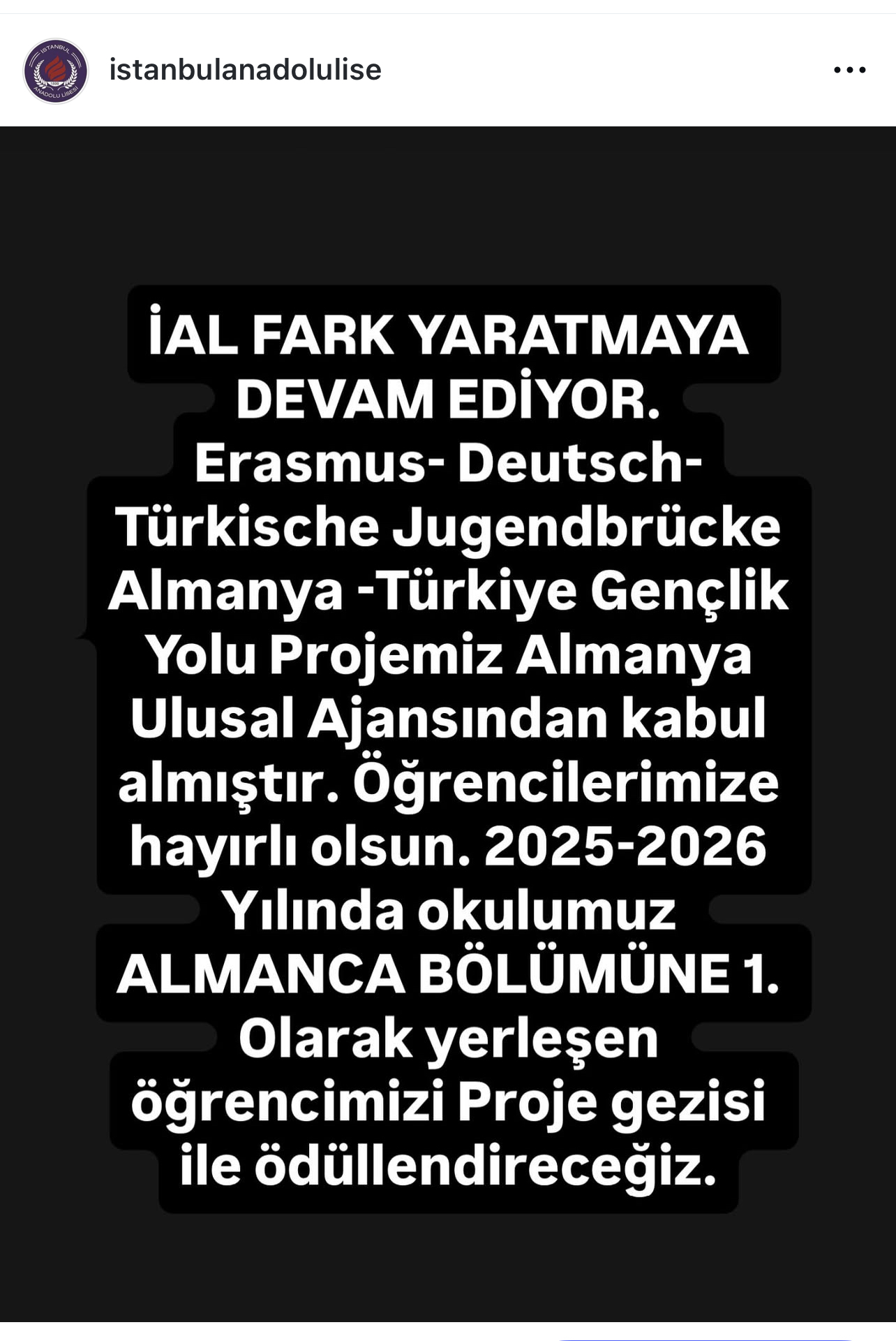 İstanbul Anadolu Lisesi