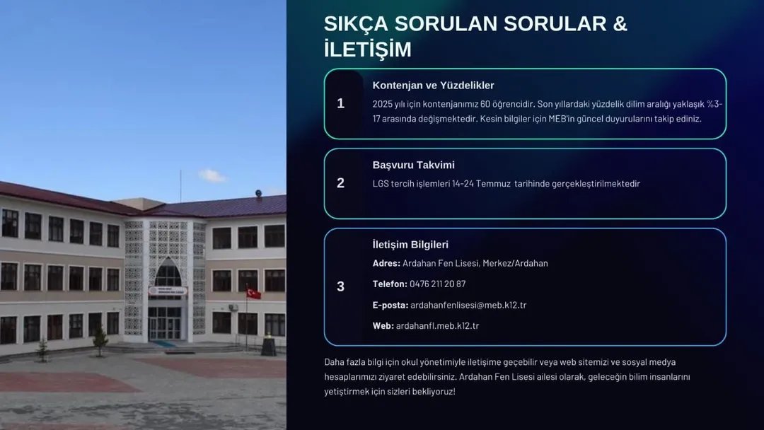 Ardahan Fen Lisesi