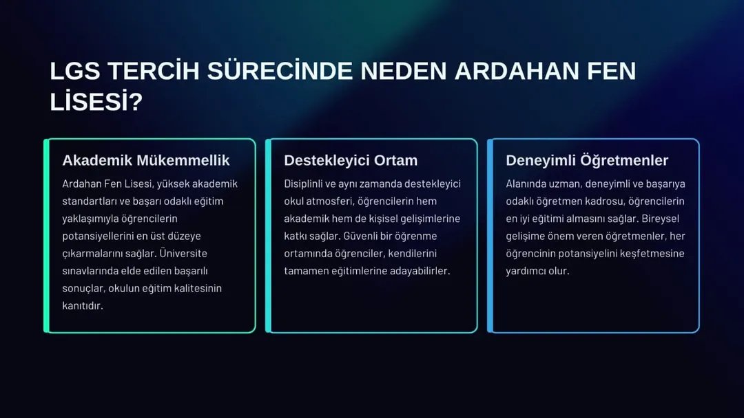 Ardahan Fen Lisesi
