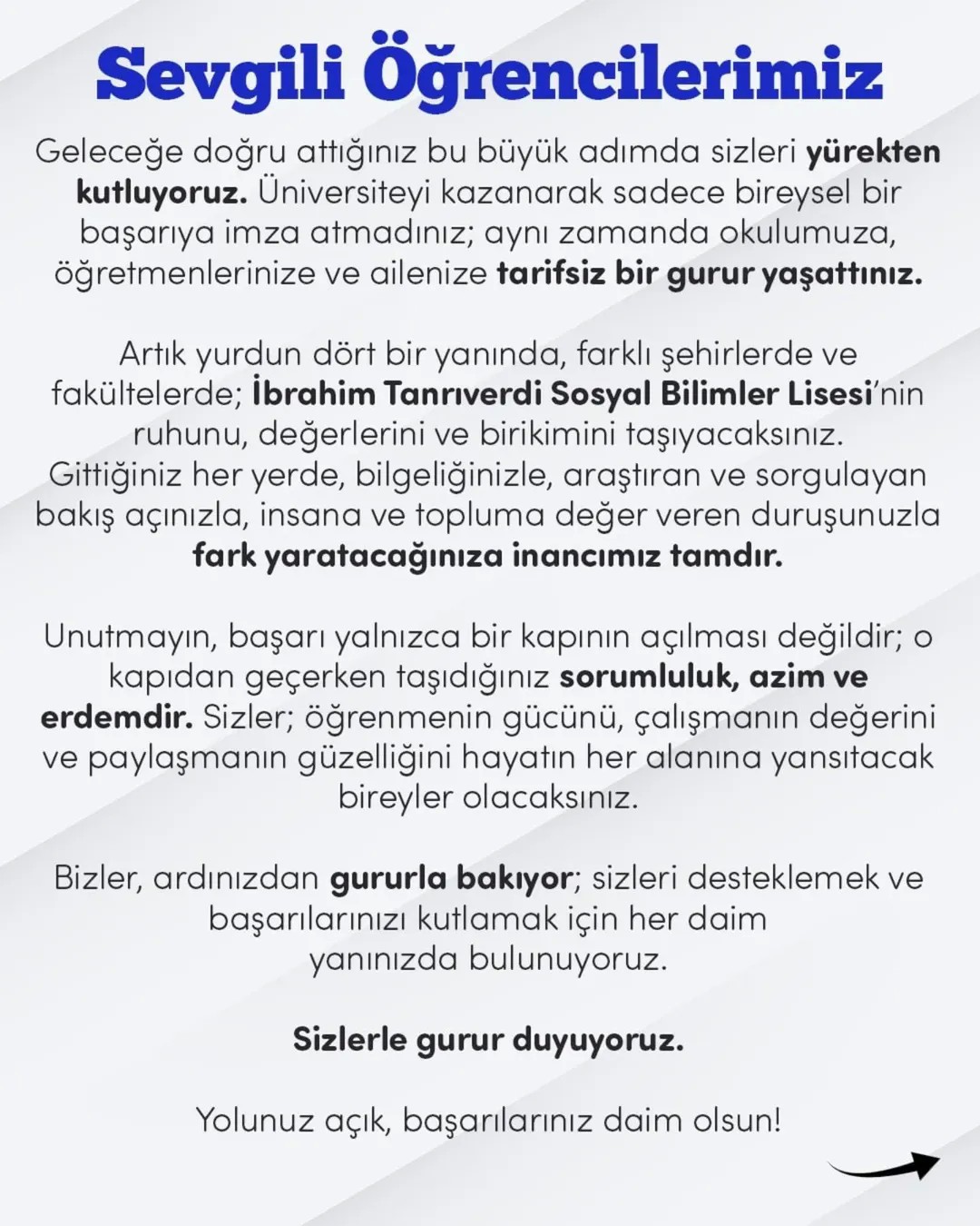 Samsun İbrahim Tanrıverdi Sosyal Bilimler Lisesi