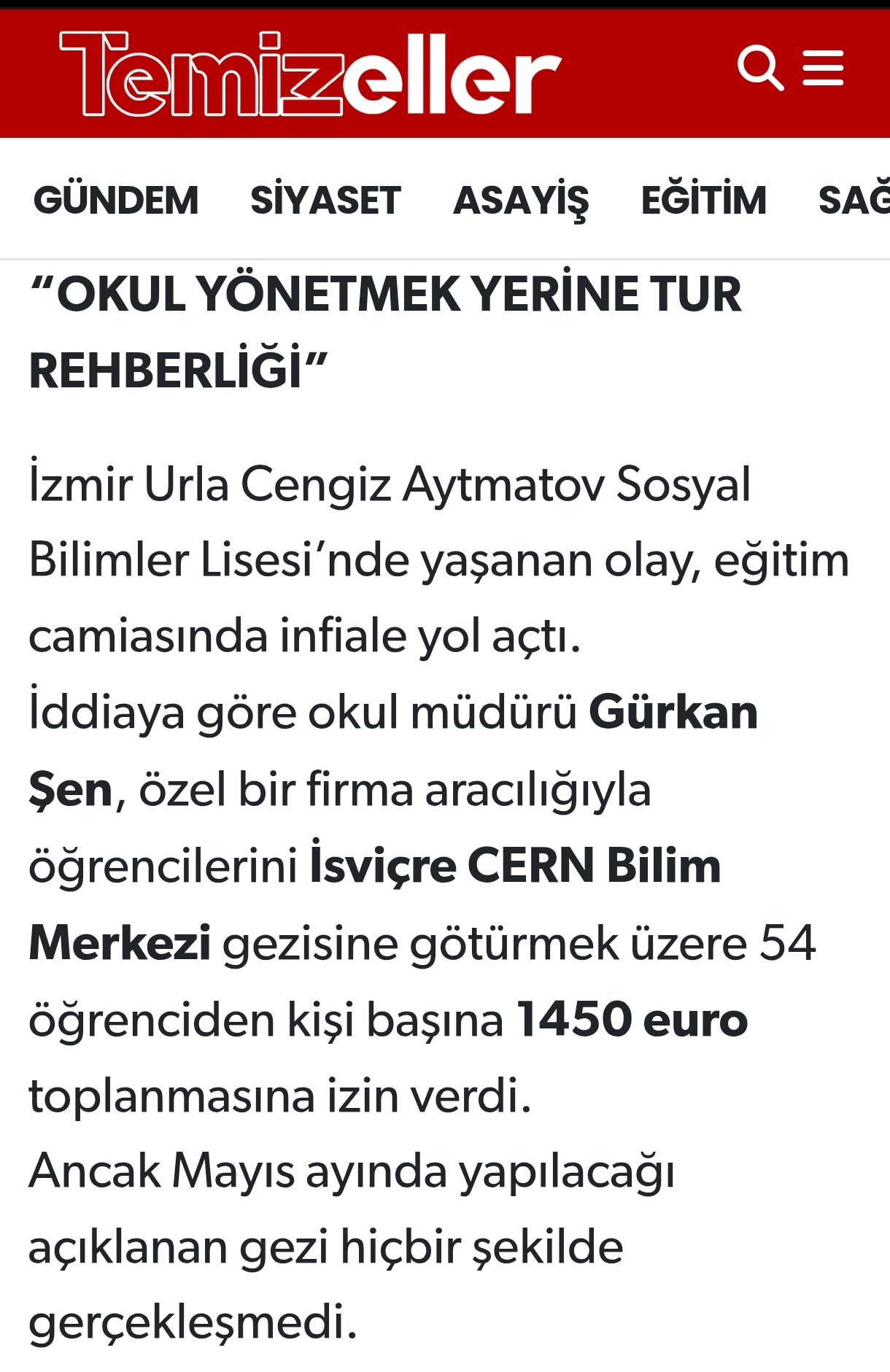 İzmir Cengiz Aytmatov Sosyal Bilimler Lisesi