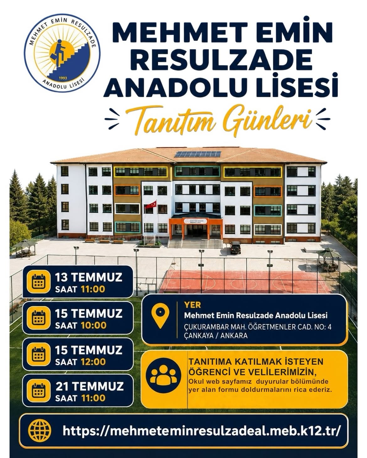 Mehmet Emin Resulzade Anadolu Lisesi