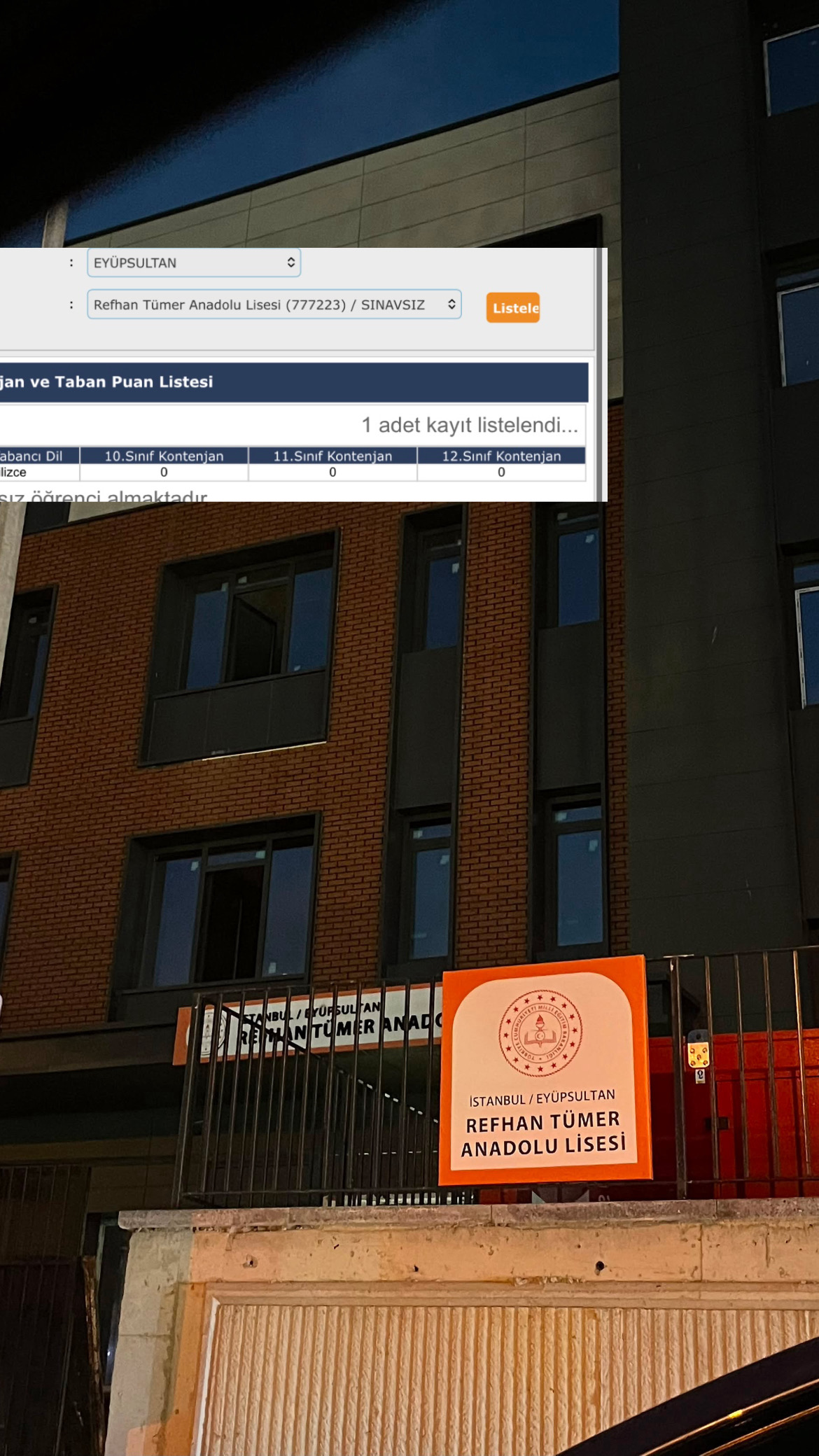Refhan Tümer Anadolu Lisesi