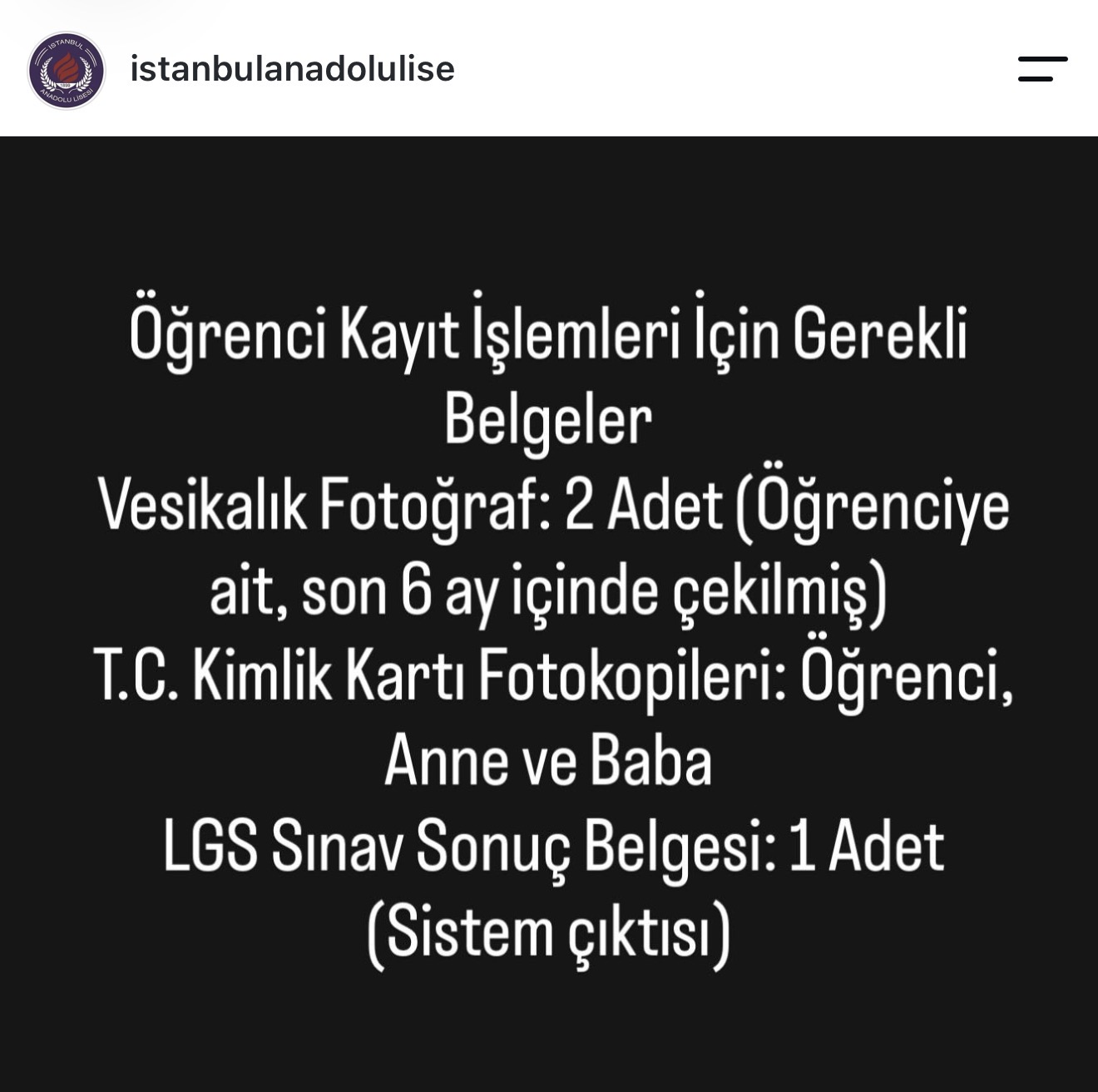 İstanbul Anadolu Lisesi