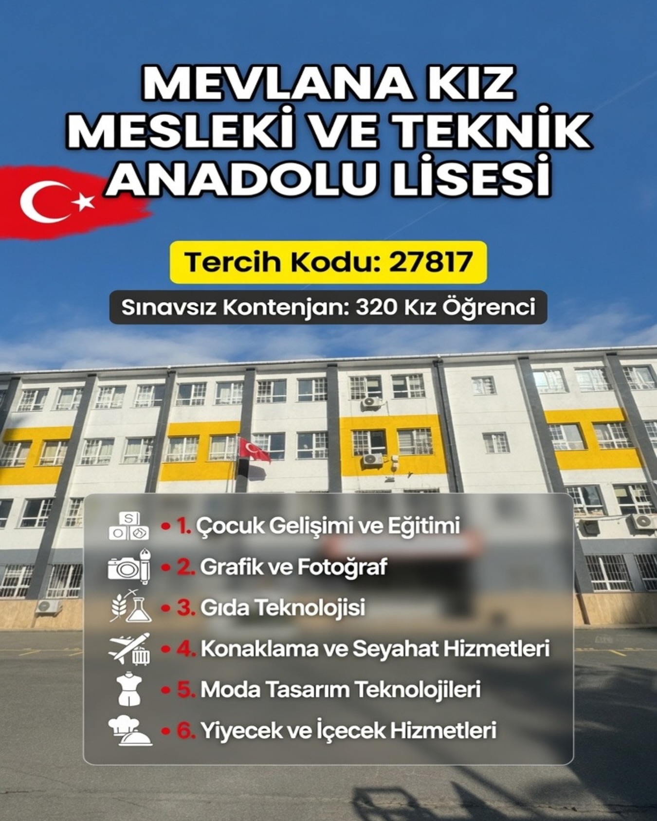Mevlana Kız Mesleki ve Teknik Anadolu Lisesi