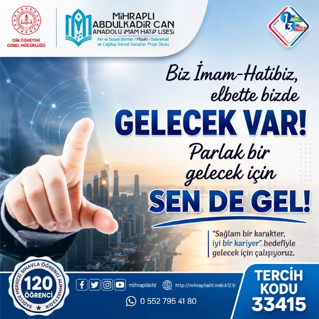 Mihraplı Abdulkadir Can Anadolu İmam Hatip Lisesi