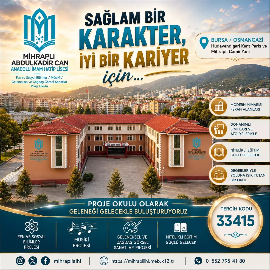 Mihraplı Abdulkadir Can Anadolu İmam Hatip Lisesi