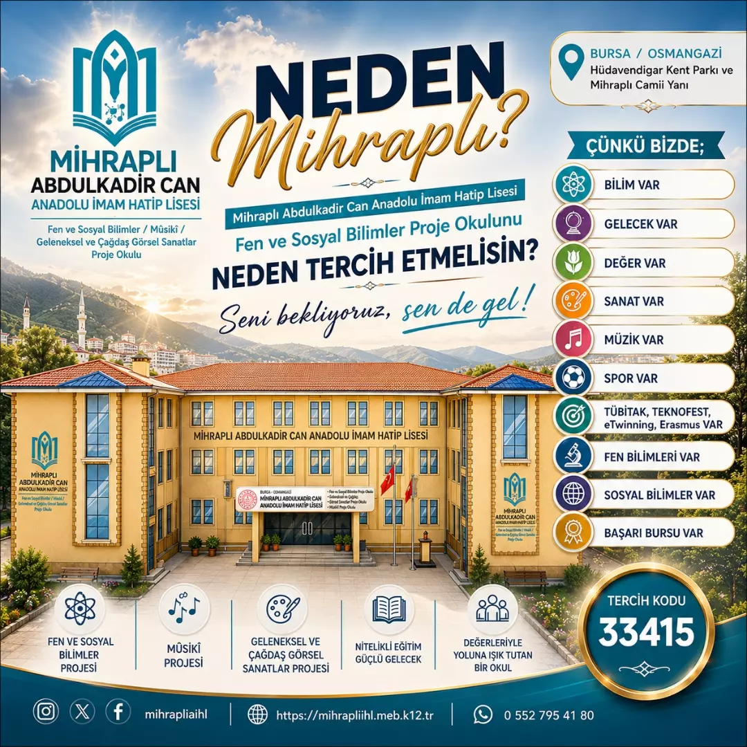 Mihraplı Abdulkadir Can Anadolu İmam Hatip Lisesi