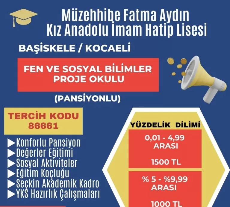 M�zehhibe Fatma Ayd�n K�z Anadolu �mam Hatip Lisesi