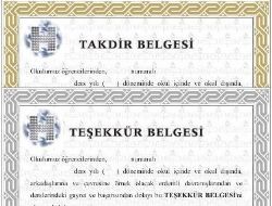 e-okul Takdir Teekkr Hesaplama (2012-2013)